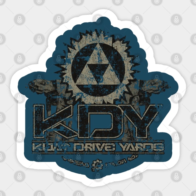 Kuat Drive Yards - Vintage Sticker by JCD666